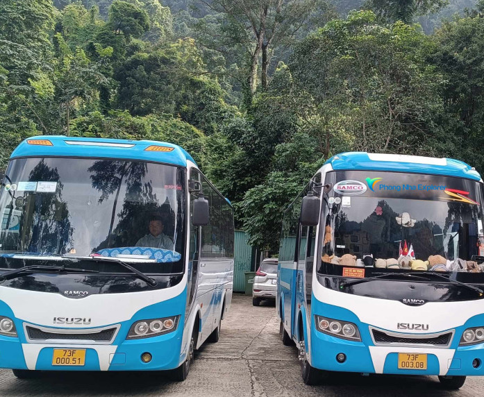 Báo giá cho thuê xe Đồng Hới, Quảng Trị ô tô 4 – 45 chỗ 2026